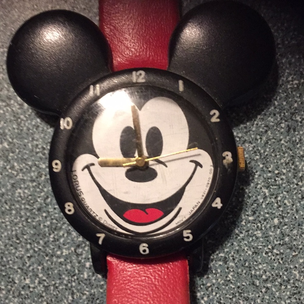 Vintage Mickey Mouse LORUS QUARTZ watch